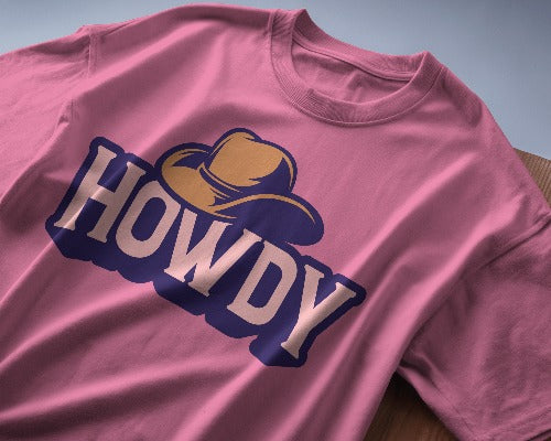 Howdy Oversized Classic T-Shirt