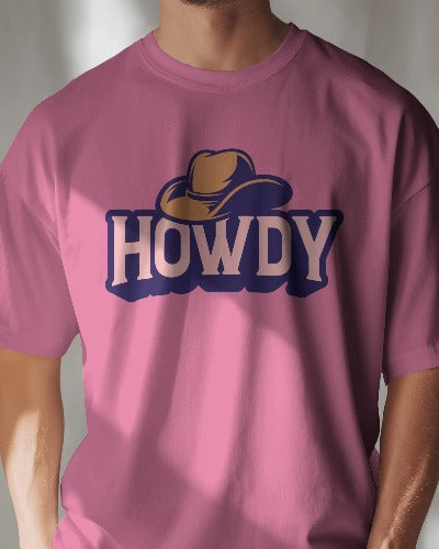 Howdy Oversized Classic T-Shirt